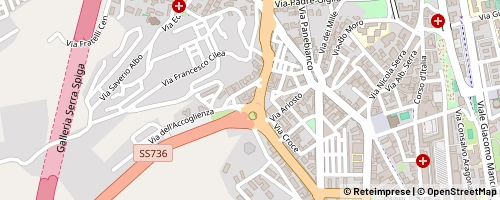 Mappa Cosenza