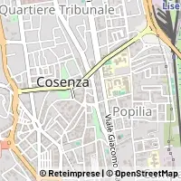 Kaart Cosenza