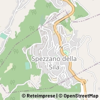 Mapa Spezzano della Sila