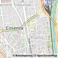 Map Cosenza