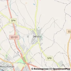 Mappa Sestu