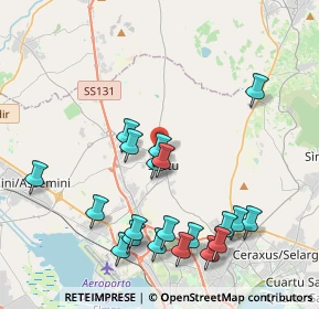 Mappa Vico Costa, 09028 Sestu CA, Italia (4.8825)