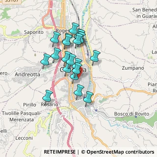 Mappa Via Consalvo Aragona, 87100 Cosenza CS, Italia (1.561)