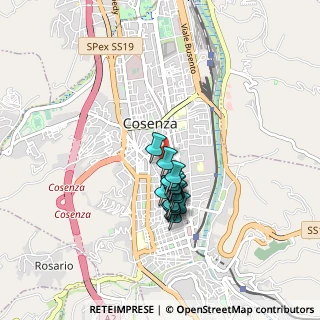 Mappa Via S. Nitti, 87100 Cosenza CS, Italia (0.70125)