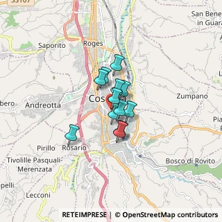 Mappa Via S. Nitti, 87100 Cosenza CS, Italia (0.9675)