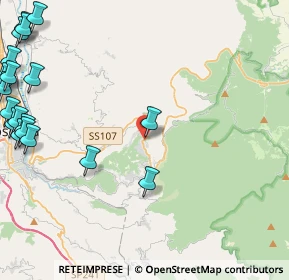 Mappa Via XXV Aprile, 87053 Celico CS, Italia (7.5175)