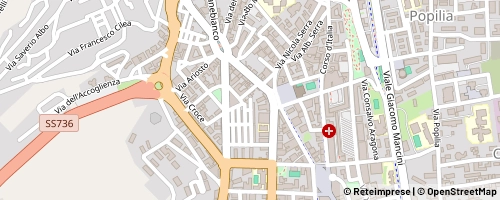 Mappa Cosenza