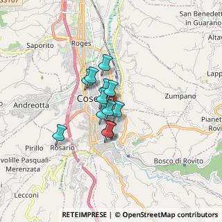 Mappa Pal. ESSE Fab. A, 87100 Cosenza CS, Italia (1.095)