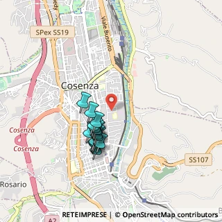 Mappa Pal. ESSE Fab. A, 87100 Cosenza CS, Italia (0.82875)
