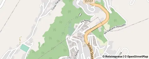 Mappa Spezzano della Sila