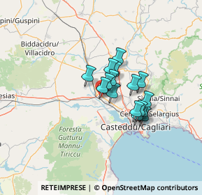 Mappa Via Piemonte, 09033 Decimomannu CA, Italia (9.44313)