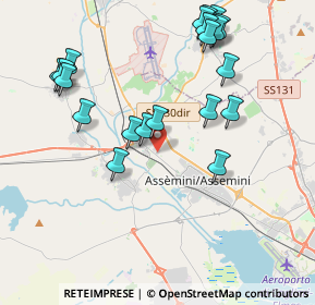 Mappa Via Piemonte, 09033 Decimomannu CA, Italia (4.772)