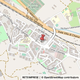 Mappa Corso Cristoforo Colombo, 29, 09016 Iglesias, Carbonia-Iglesias (Sardegna)