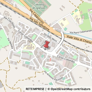 Mappa Corso Cristoforo Colombo, 09016 Iglesias CI, Italia, 09016 Iglesias, Carbonia-Iglesias (Sardegna)