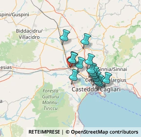 Mappa Via Coghinas, 09033 Decimomannu CA, Italia (10.23)