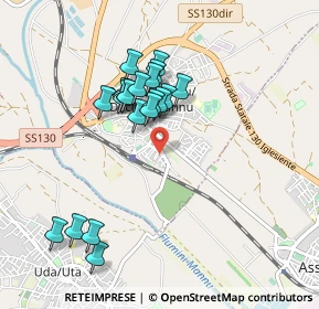 Mappa Via Coghinas, 09033 Decimomannu CA, Italia (0.916)