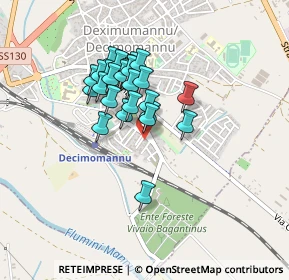 Mappa Via Coghinas, 09033 Decimomannu CA, Italia (0.36071)