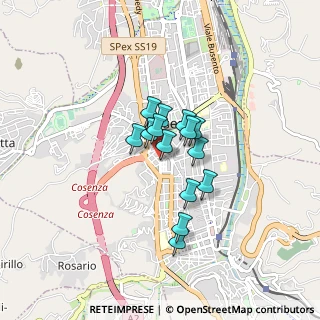 Mappa Via L, 87100 Cosenza CS, Italia (0.57571)