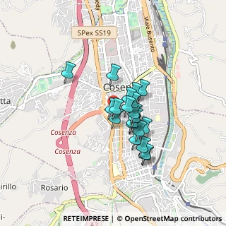 Mappa Via L, 87100 Cosenza CS, Italia (0.6255)