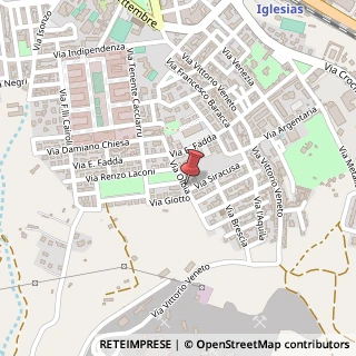 Mappa Via olbia, 09016 Iglesias, Carbonia-Iglesias (Sardegna)