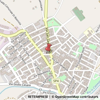 Mappa Via San Rocco, 15, 09028 Sestu, Cagliari (Sardegna)