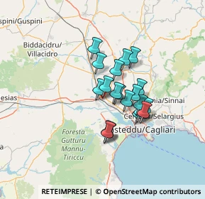 Mappa Via Tirso, 09033 Decimomannu CA, Italia (10.4425)