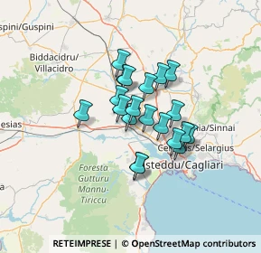Mappa Via Tirso, 09033 Decimomannu CA, Italia (9.8605)