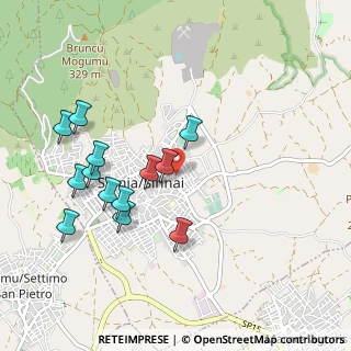 Mappa Via Umbria, 09048 Sinnai CA, Italia (1.07077)