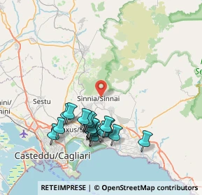 Mappa Via Umbria, 09048 Sinnai CA, Italia (8.09895)