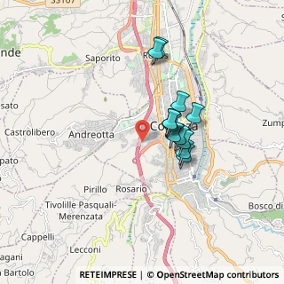 Mappa Via Albo Saverio, 87100 Cosenza CS, Italia (1.43583)