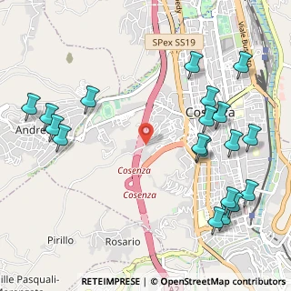 Mappa Via Albo Saverio, 87100 Cosenza CS, Italia (1.47263)
