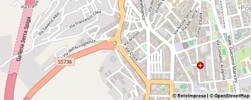Mappa Cosenza