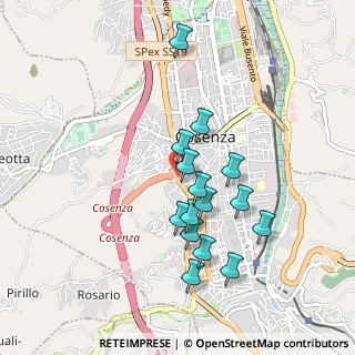 Mappa Solo su appuntamento, 87100 Cosenza CS, Italia (0.89667)