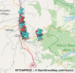 Mappa Via Berlinguer, 87053 Celico CS, Italia (6.841)