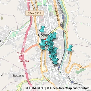 Mappa Piazza Loreto, 87100 Cosenza CS, Italia (0.5615)