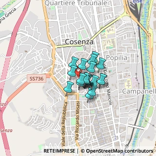Mappa Piazza Loreto, 87100 Cosenza CS, Italia (0.236)
