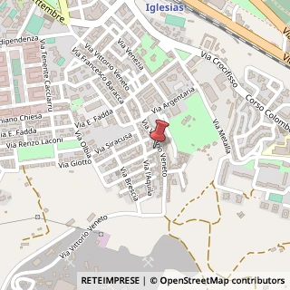 Mappa Via Taranto,  10, 09016 Iglesias, Carbonia-Iglesias (Sardegna)