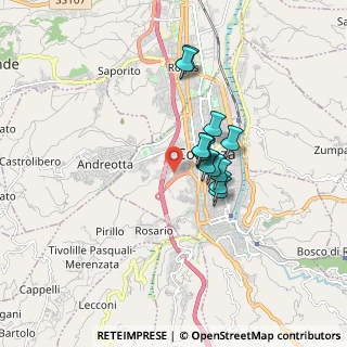 Mappa Contrada Ligiuri, 87100 Cosenza CS, Italia (1.3)