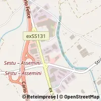 Mapa Sestu