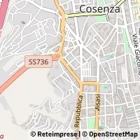 Mapa Cosenza