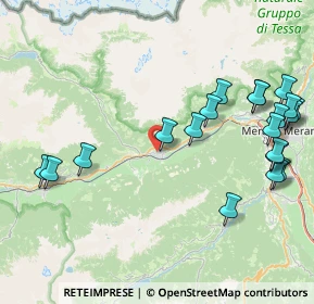 Mappa 39025 Naturno BZ, Italia (9.7065)