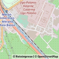 Mapa Merano