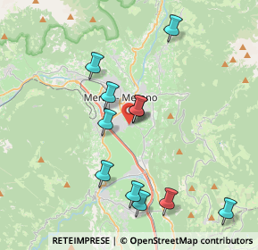 Mappa Piazza S. Vigilio, 39012 Merano BZ, Italia (3.73364)