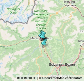 Mappa Piazza S. Vigilio, 39012 Merano BZ, Italia (78.17765)