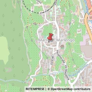 Mappa Via Anselm Pattis, 12, 39020 Marlengo, Bolzano (Trentino-Alto Adige)
