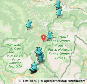 Mappa 39030 La Valle BZ, Italia (9.172)
