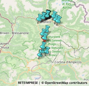 Mappa 39030 La Valle BZ, Italia (12.222)