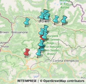 Mappa 39030 La Valle BZ, Italia (11.8)