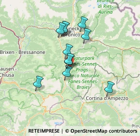 Mappa 39030 La Valle BZ, Italia (11.01909)