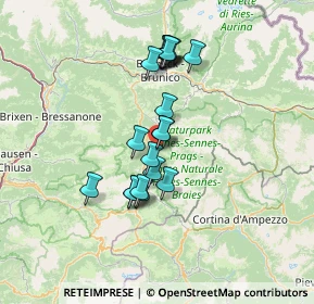 Mappa 39030 La Valle BZ, Italia (11.174)